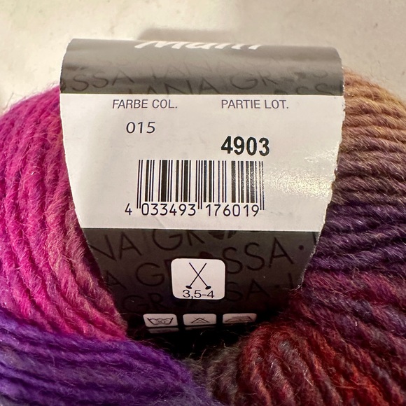 Lana Grossa Cinque Multi - 3 skeins - Picture 7 of 7